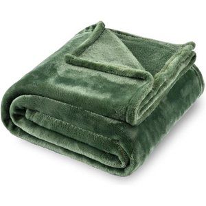 Flannel Fleece Blanket Twin Size, All Season Super Soft Cozy Blanket for Bed